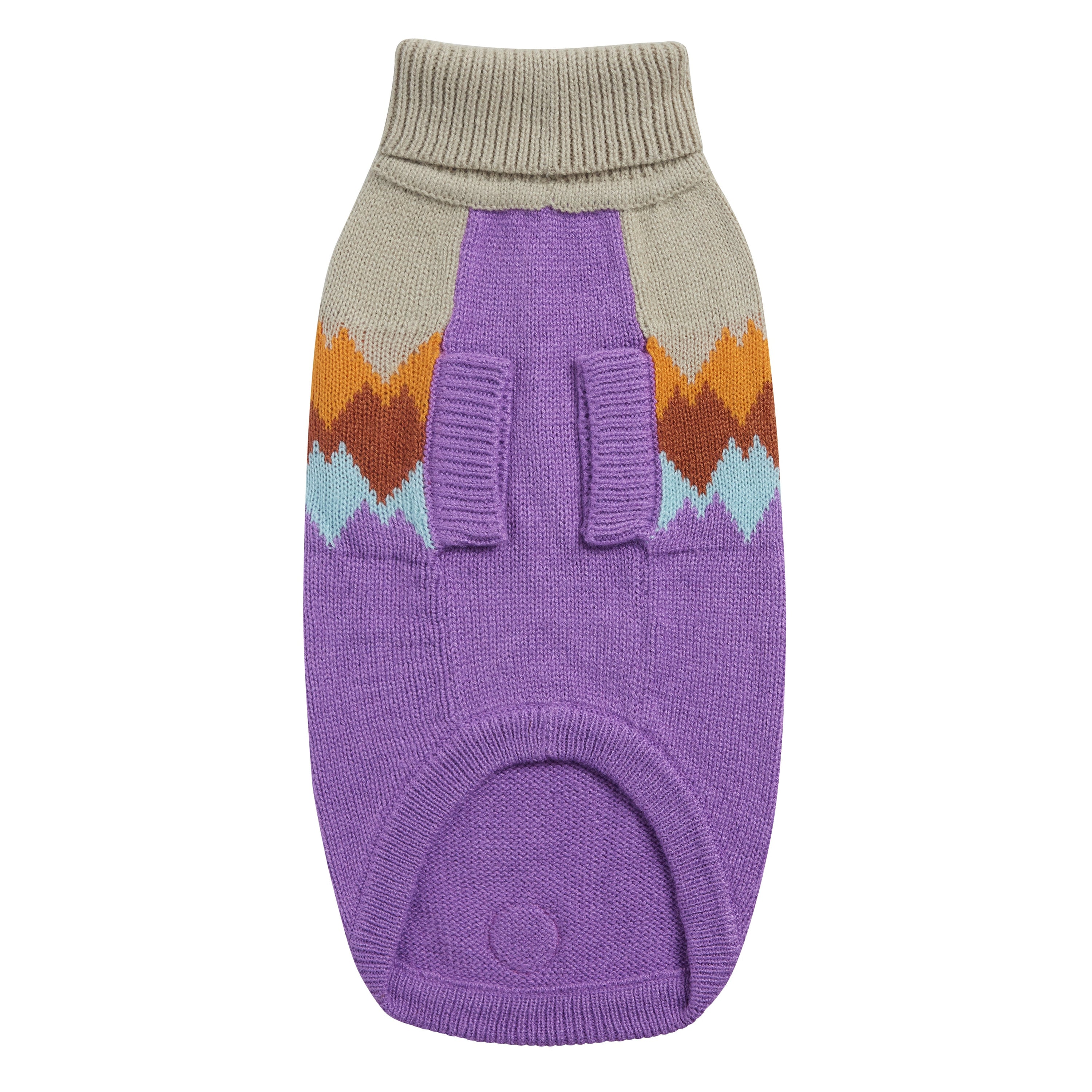 Fireside Sweater - Purple premium pet product