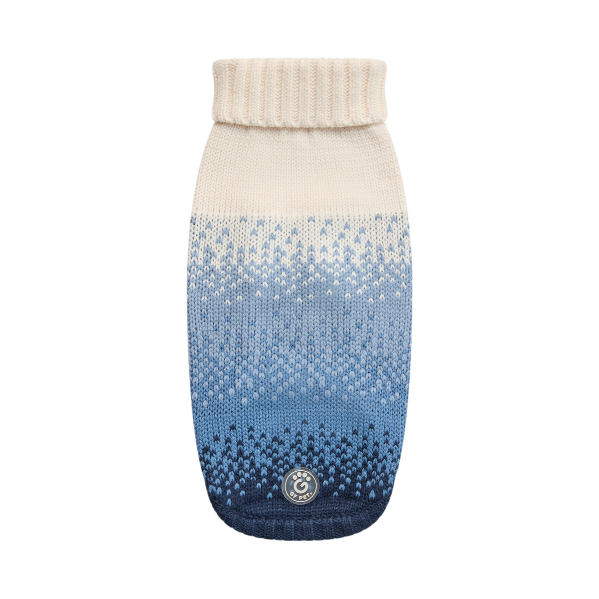 GF Pet Fisherman Knit Dog Sweater in Sailor Blue
