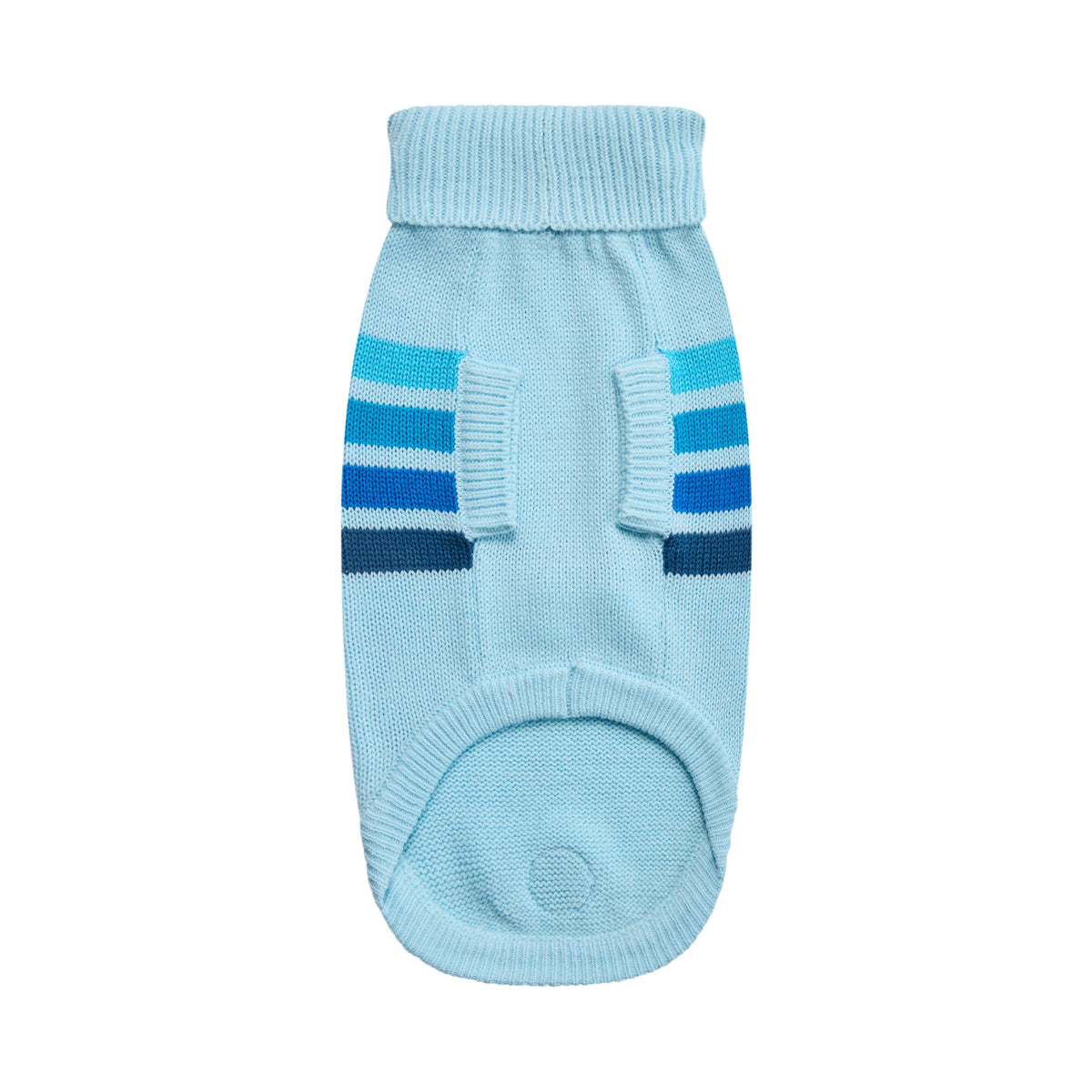 GF Pet Coastline Knit Striped Dog Sweater in Blueice