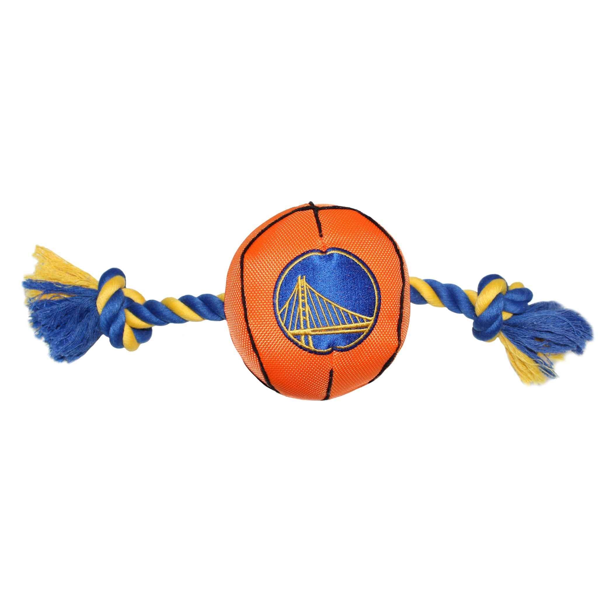 Golden State Nylon Basketball Rope Toy