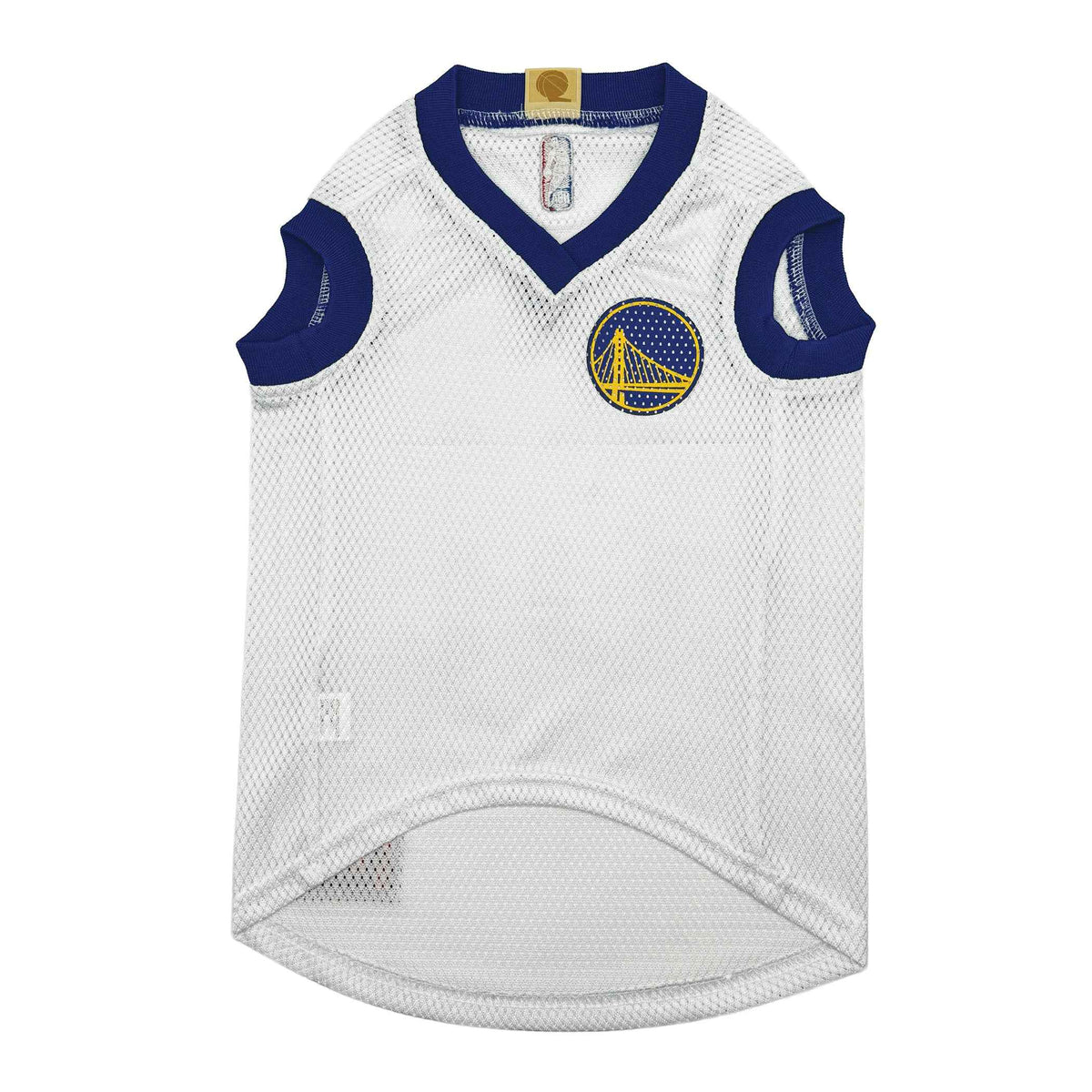 NBA Golden State Warriors Road Basketball Pet Jersey