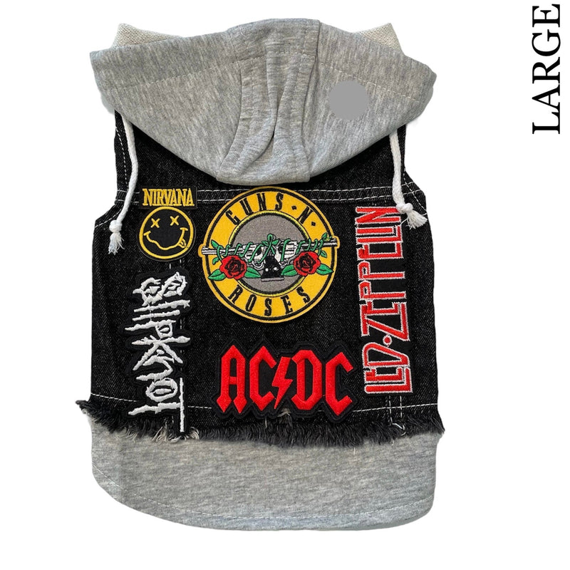 Black Rocker Hoodie - GUNS N ROSES