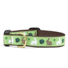 Up Country Garden Rabbit Cast Brass Dog Collar