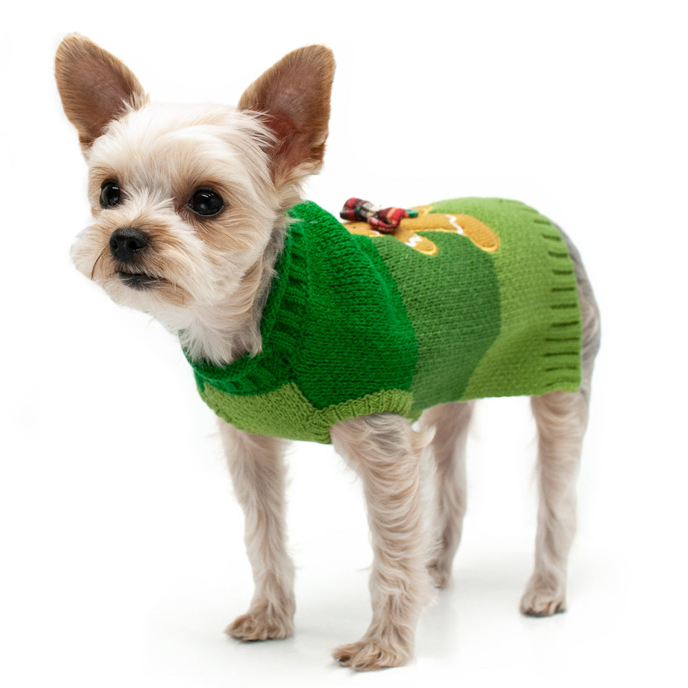 DOGO Gingerbread Man Dog Sweater