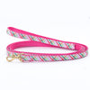 Up Country Gingham All the Way Small Breed Dog Leash Made in USA