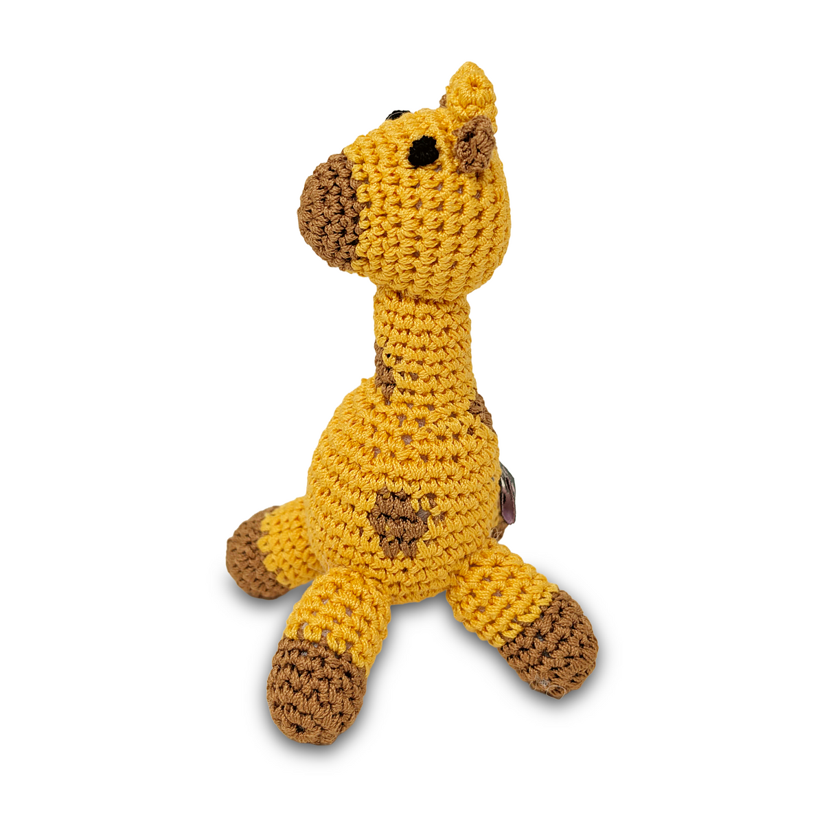 DOGO Giraffe Crochet Dog Toy