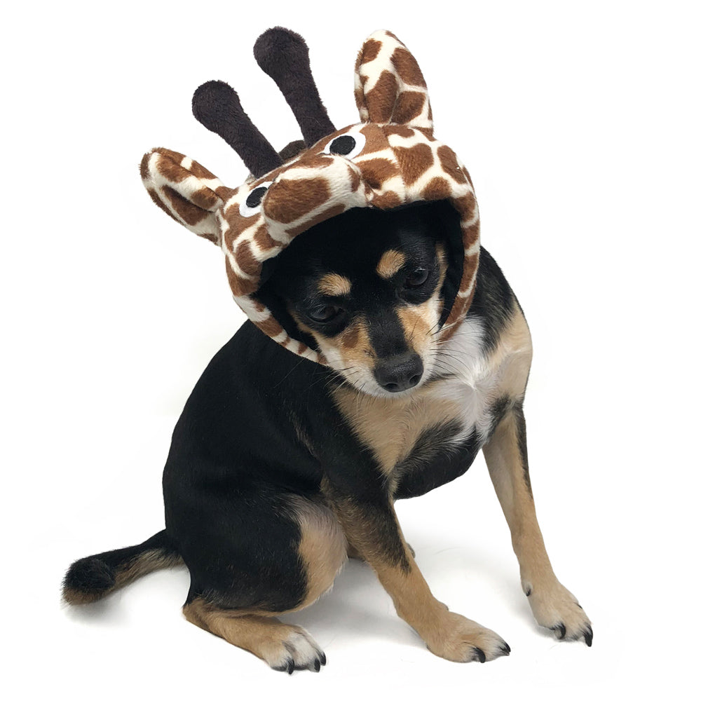 DOGO Giraffe Dog Costume Hat