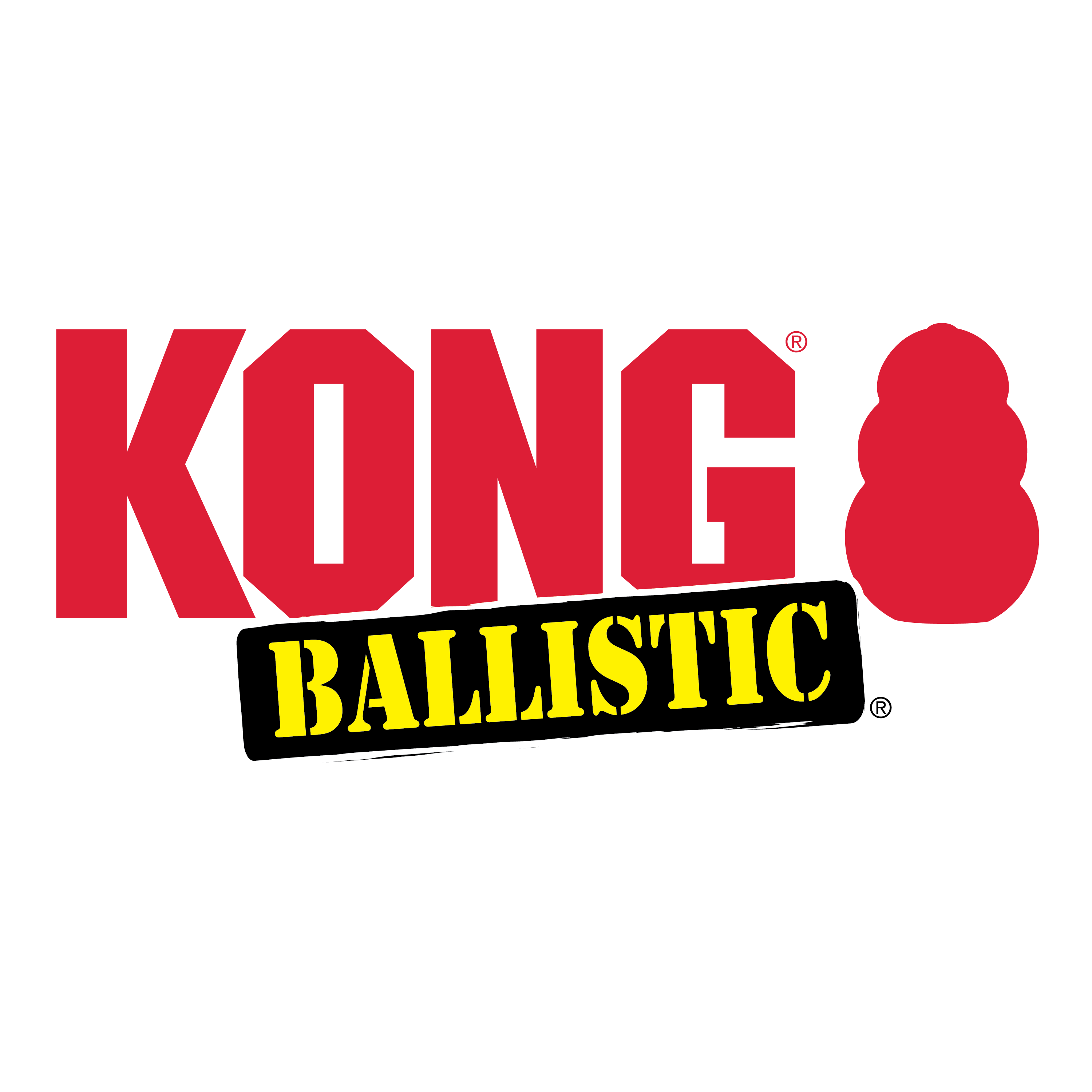 Kong Ballistic Giraffe Medium/Large - HT Animal Supply