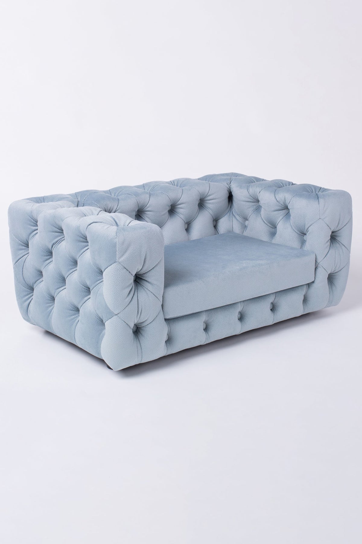 The Glamour Luxury Pet Bed in Yellow
