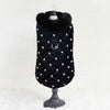 Hello Doggie Glamour Baby Dog Coat Caviar Black Pet Coats