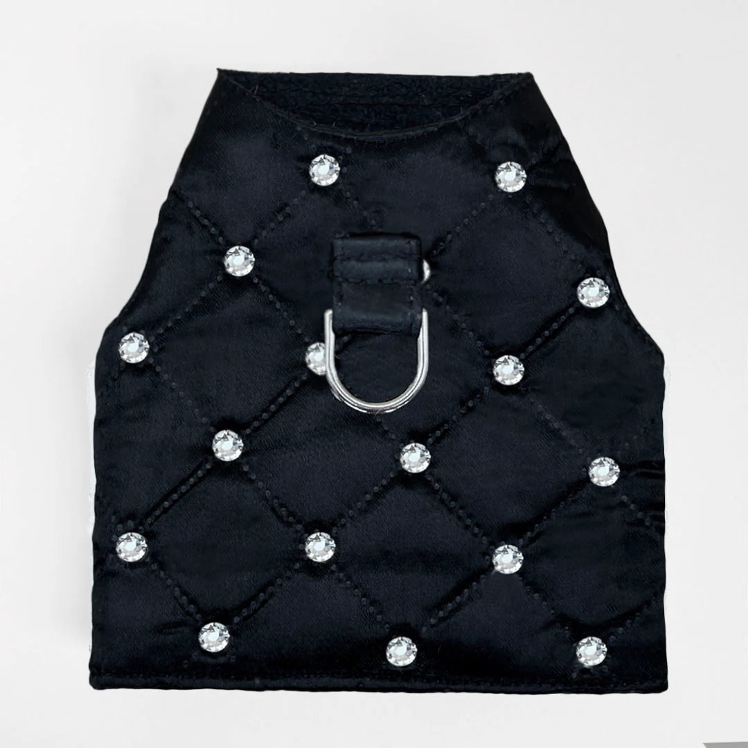 Glamour Baby Dog Harness-Caviar Black