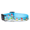 Up Country Gnomes Printed Cast Brass Dog Collar