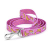Up Country Go Bananas Printed Cast Brass Dog Leash