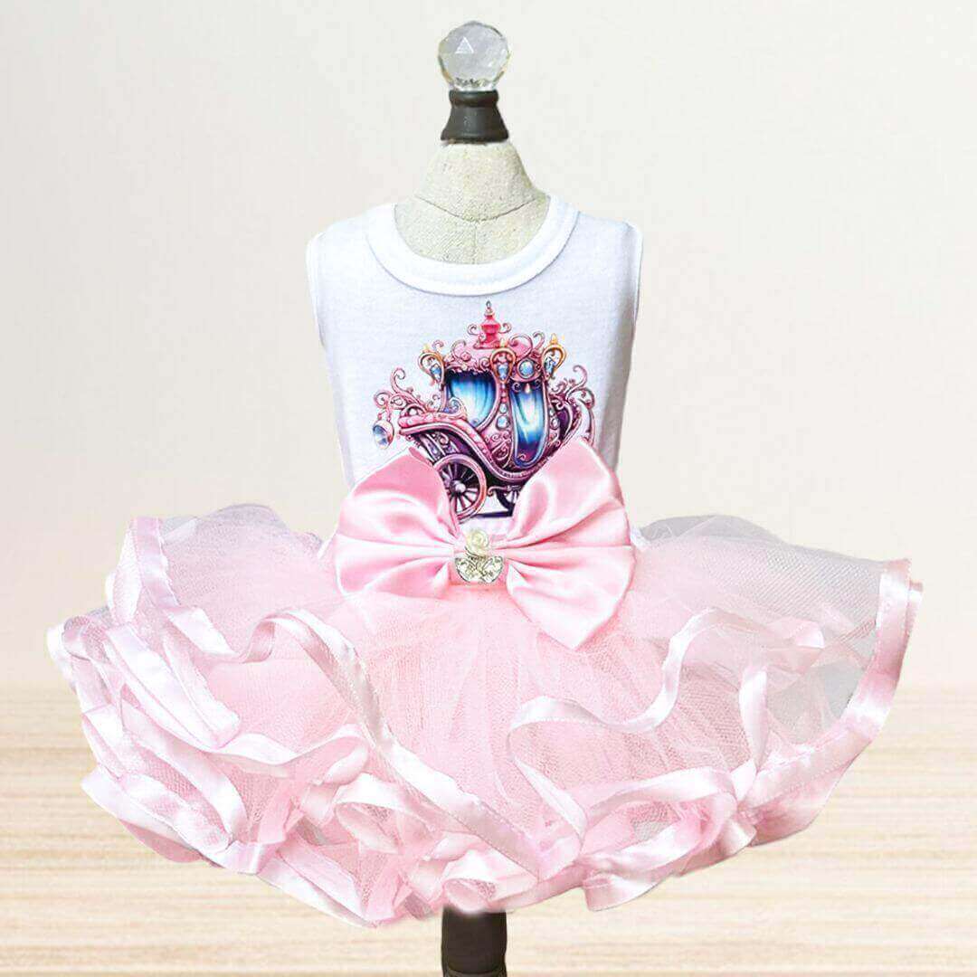 Hello Doggie Goddess Tutu Satin Dog Tutu