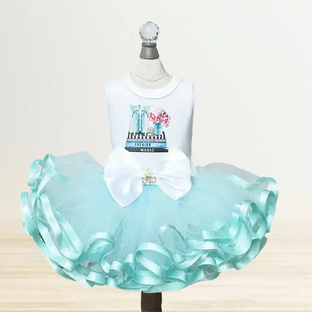 Hello Doggie Goddess Tutu Satin Dog Tutu