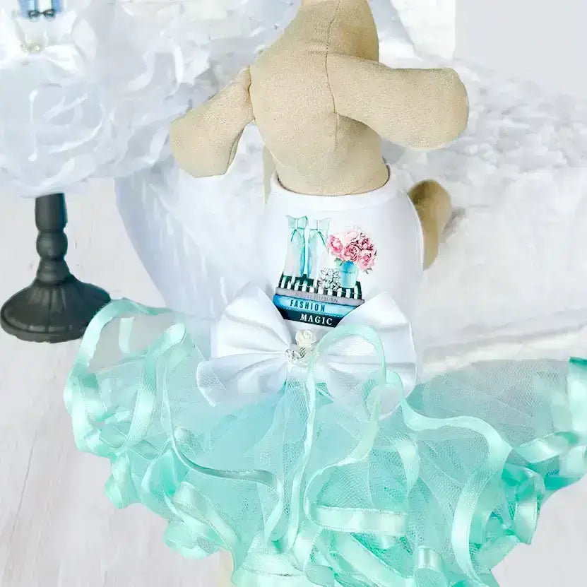 Hello Doggie Goddess Tutu Satin Dog Tutu