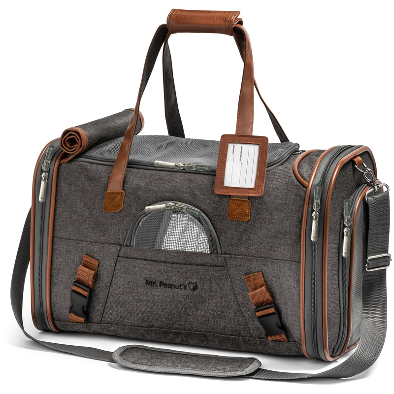 Mr. Peanuts Gold Series Standard Size Airline Compliant Pet Carrier V3.0