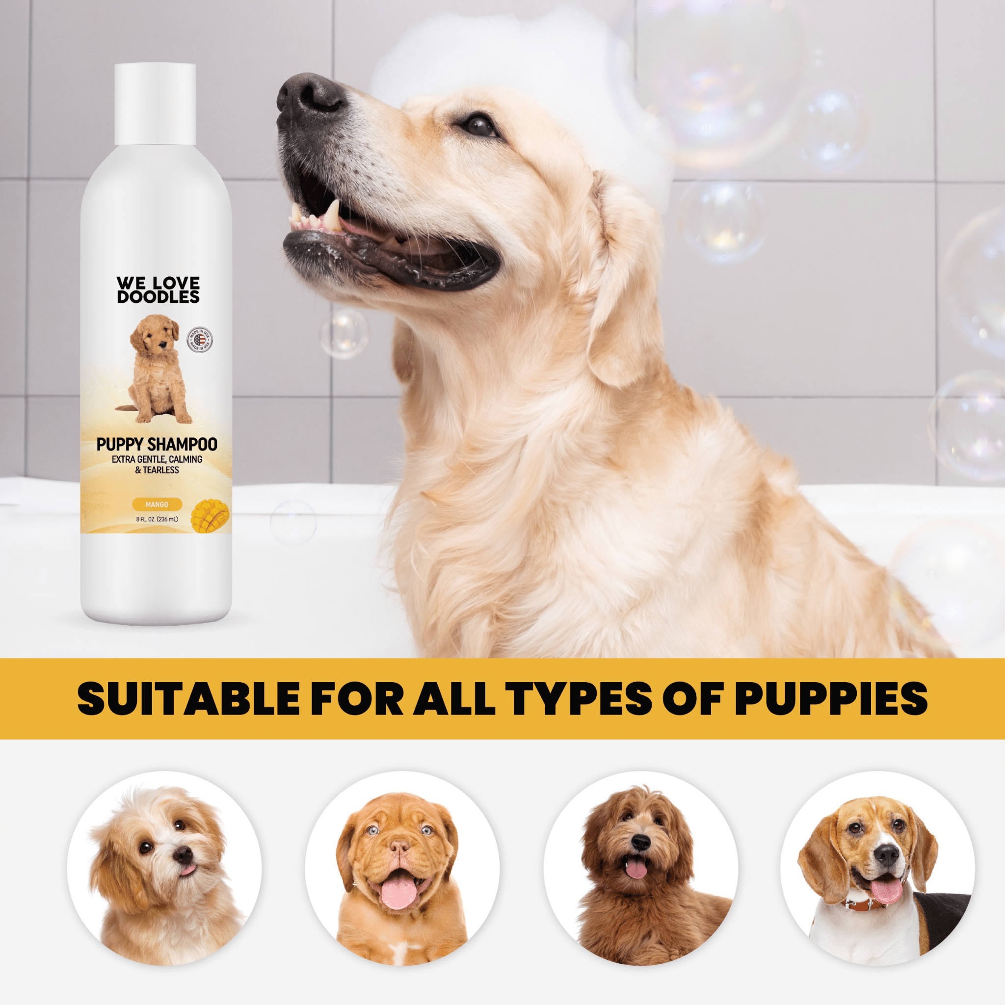 Puppy Shampoo Mango Scent