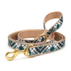 Up Country Gordon Plaid Cast Brass Dog Leash