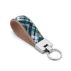 Up Country Gordon Plaid Cast Brass Key Ring