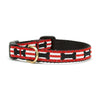 Up Country Got Bones Small Breed Dog Collar Made in USA