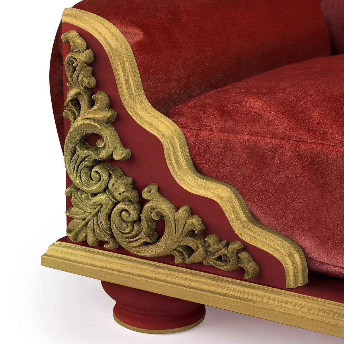 Grace Kelly Bordeaux Dog Bed