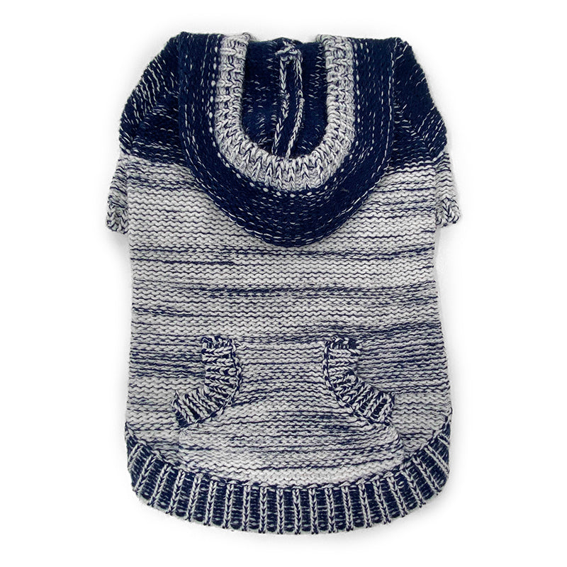 DOGO Gradient Hooded Dog Sweater