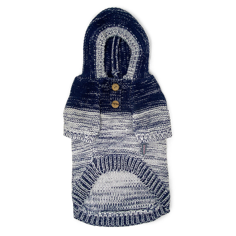 DOGO Gradient Hooded Dog Sweater