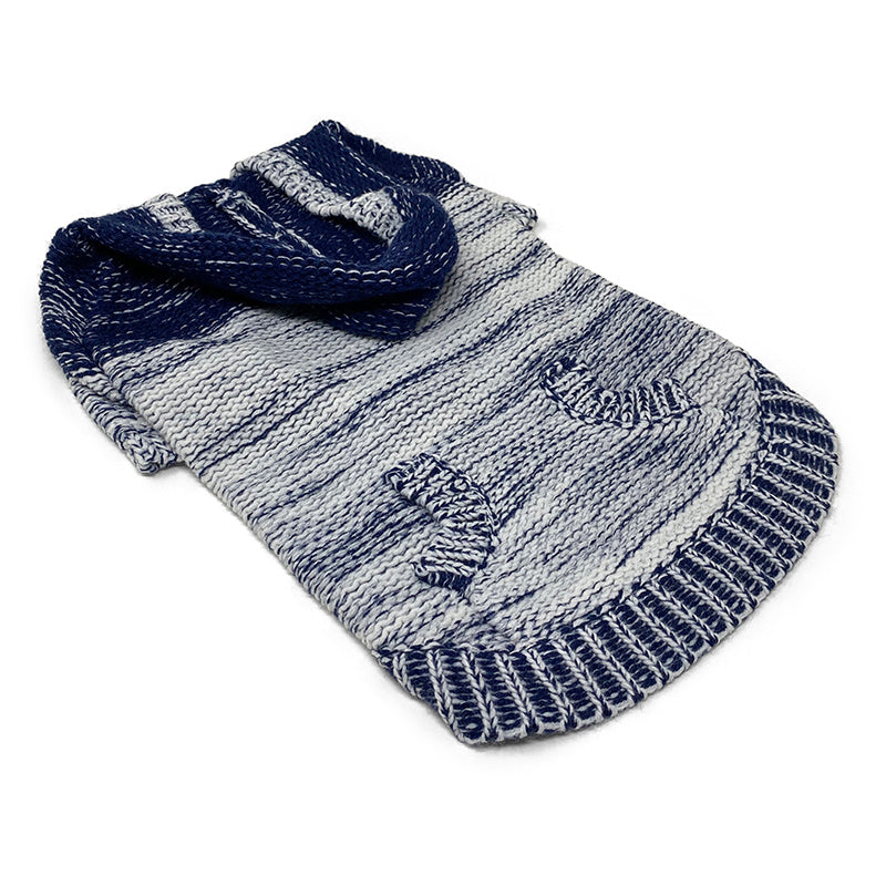 DOGO Gradient Hooded Dog Sweater