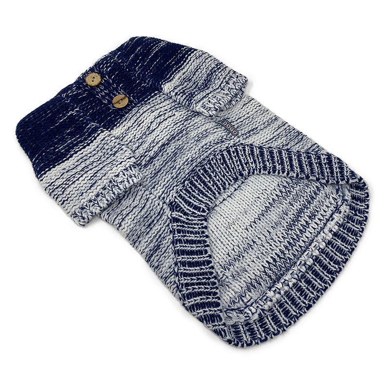 DOGO Gradient Hooded Dog Sweater