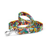 Up Country Graffiti Printed Cast Brass Dog Leash