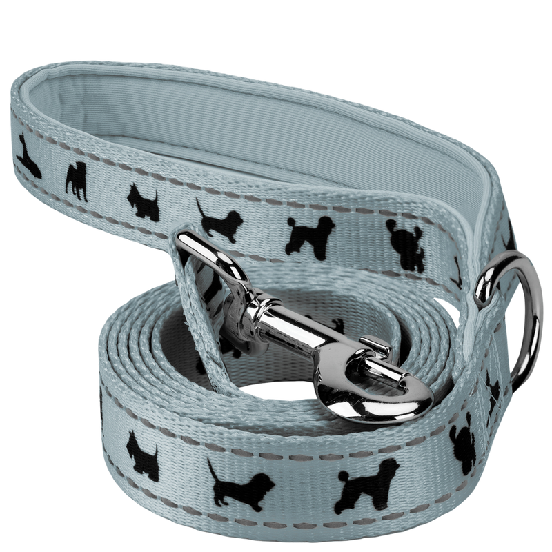 EcoBark – Gray Comfort Grip Padded Dog Leash