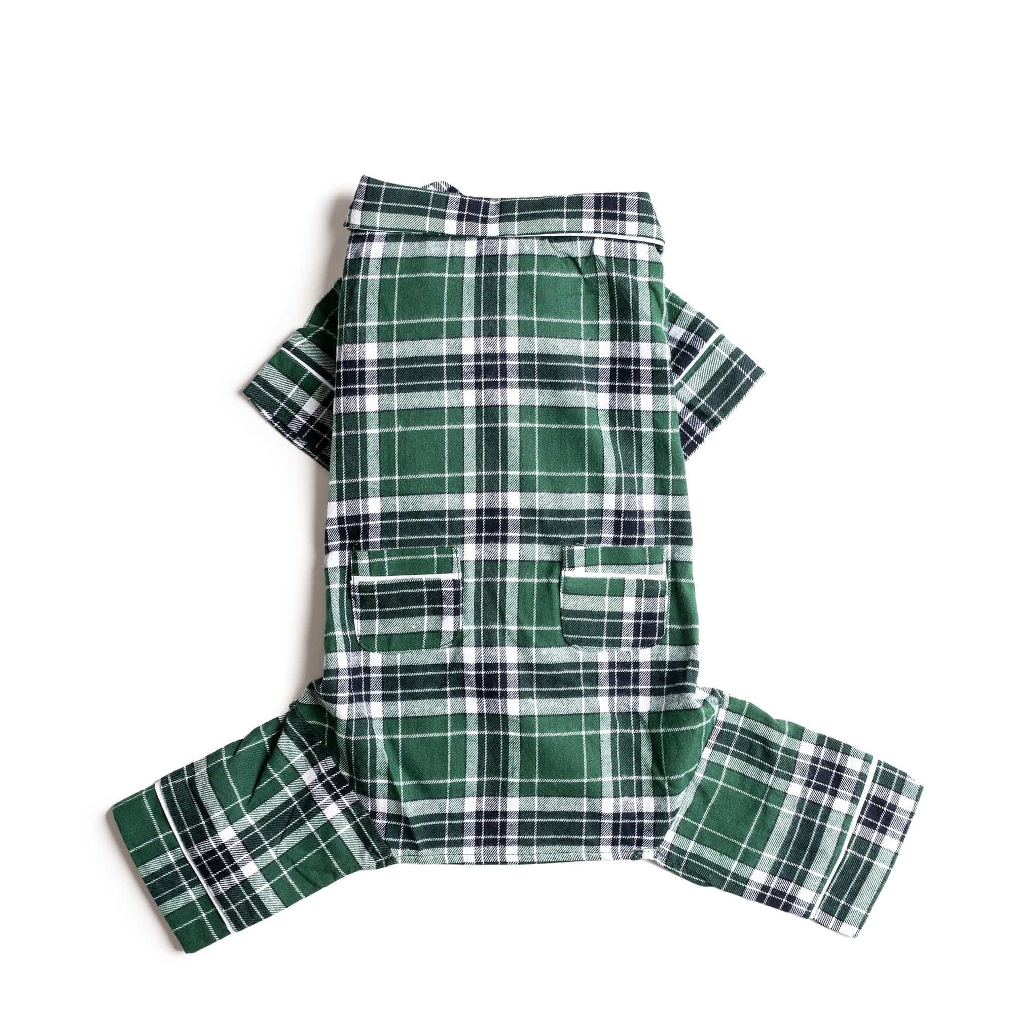 Green Flannel Pajamas 