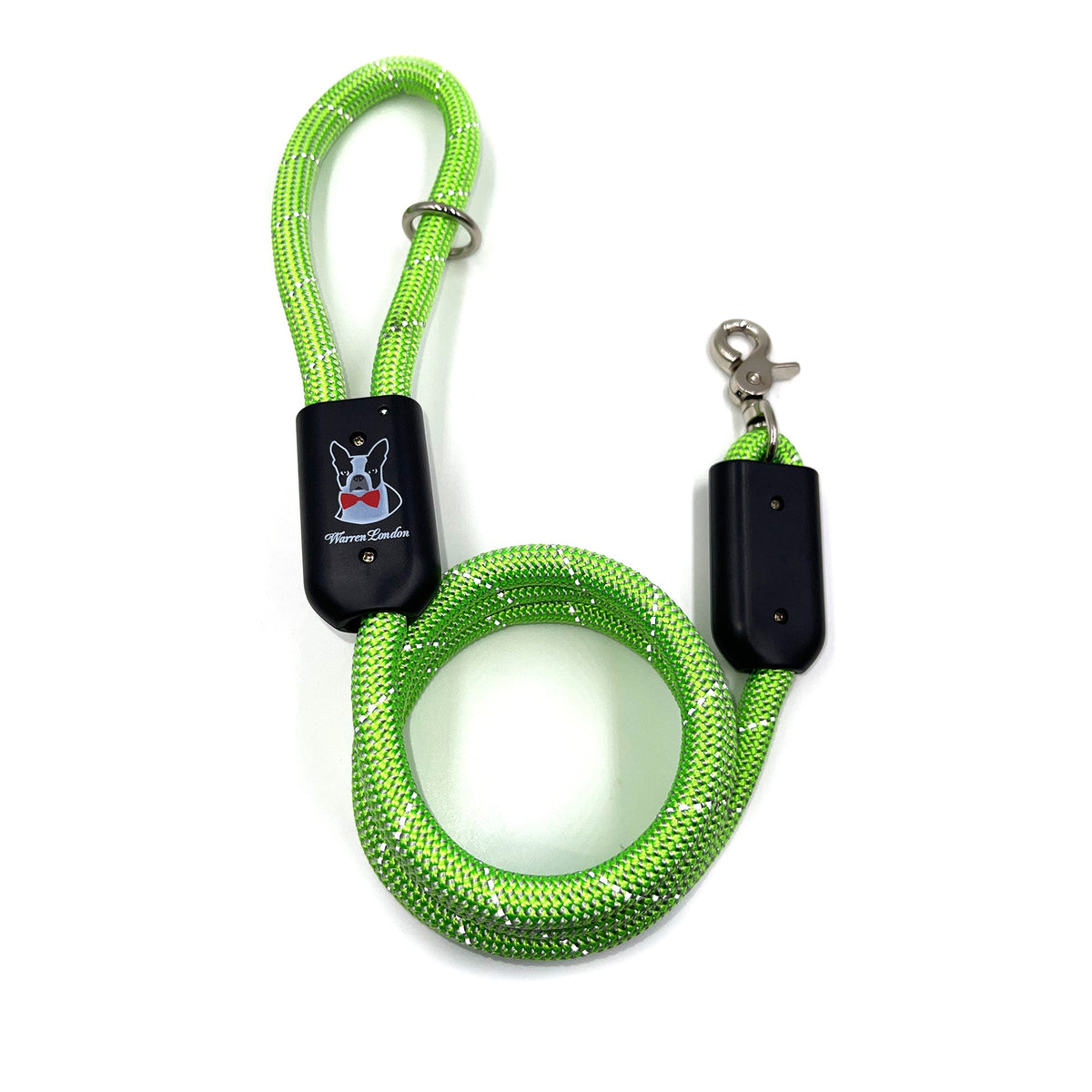 Rope Leash - Rainbow Reflective | HT Animal Supply