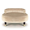 Greta Garbo Pet Bed in Beige
