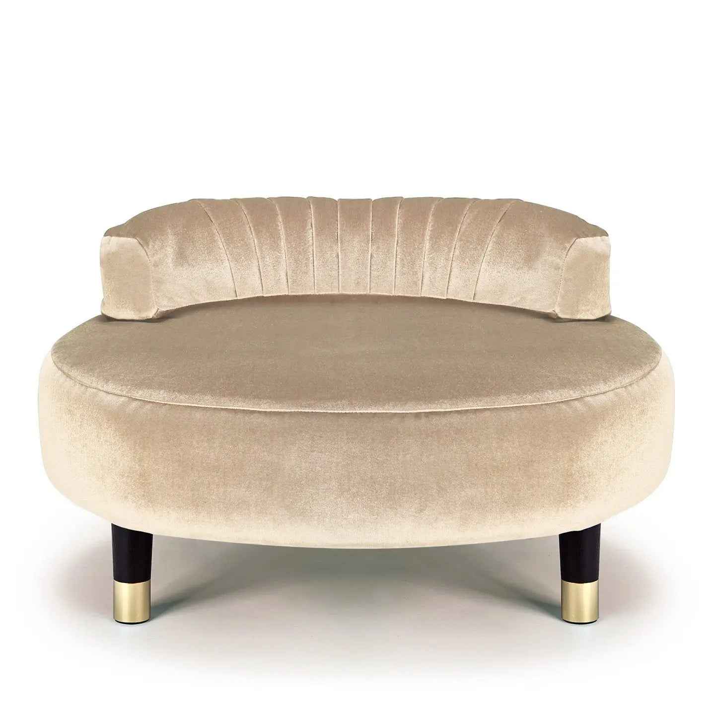 Greta Garbo Pet Bed in Beige