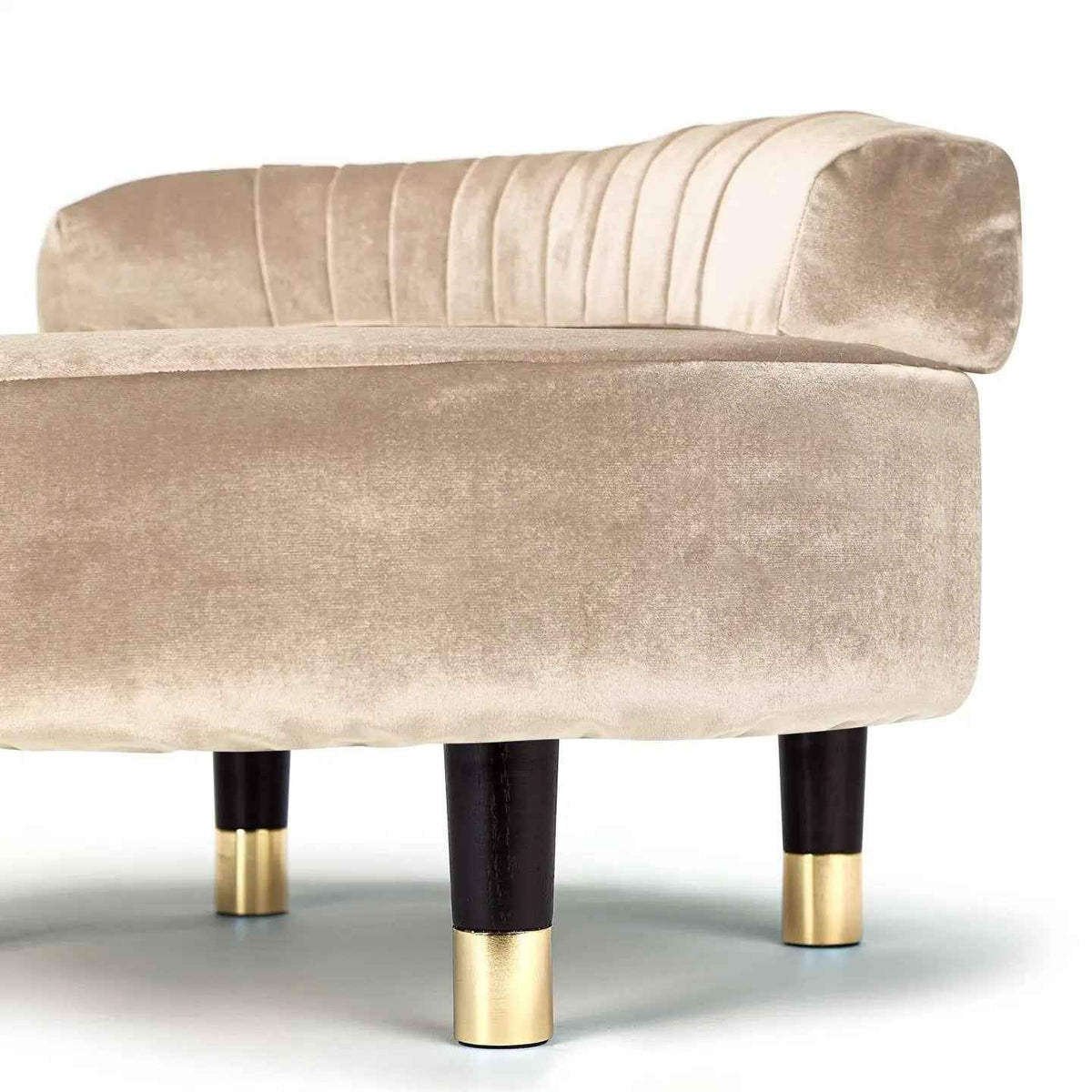 Greta Garbo Beige Dog Bed