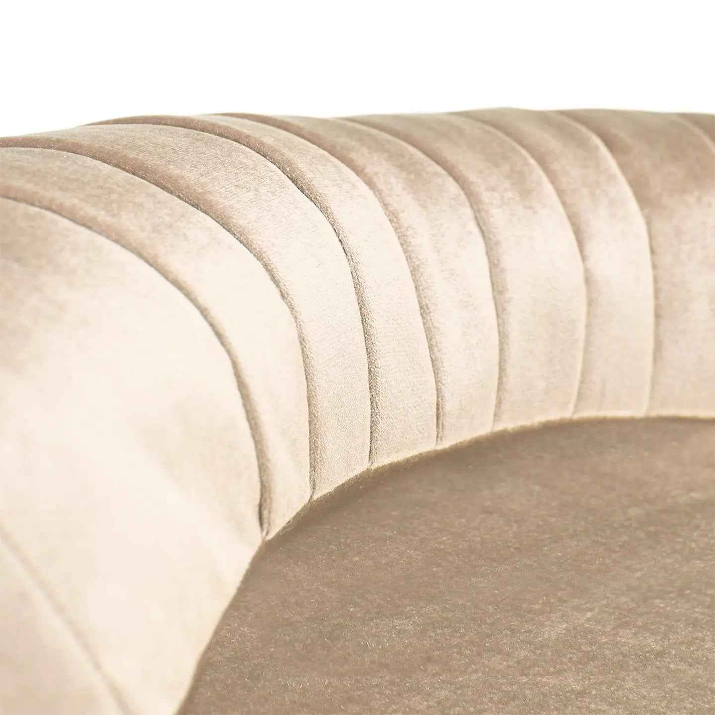 Greta Garbo Beige Dog Bed