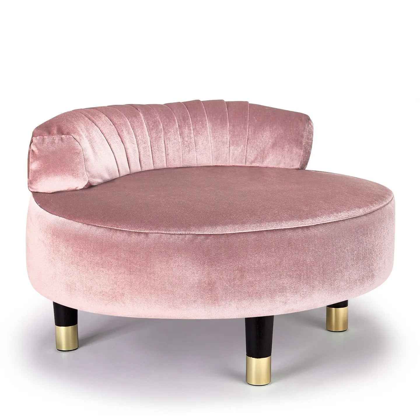 Greta Garbo Powder Pink Dog Bed