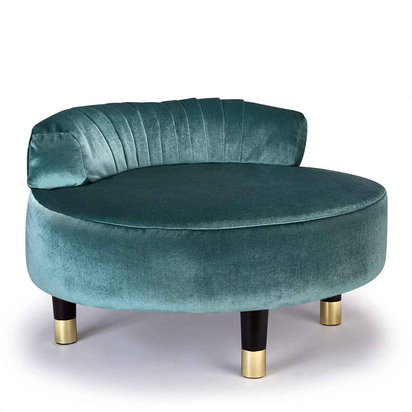Greta Garbo Turquoise Dog Bed