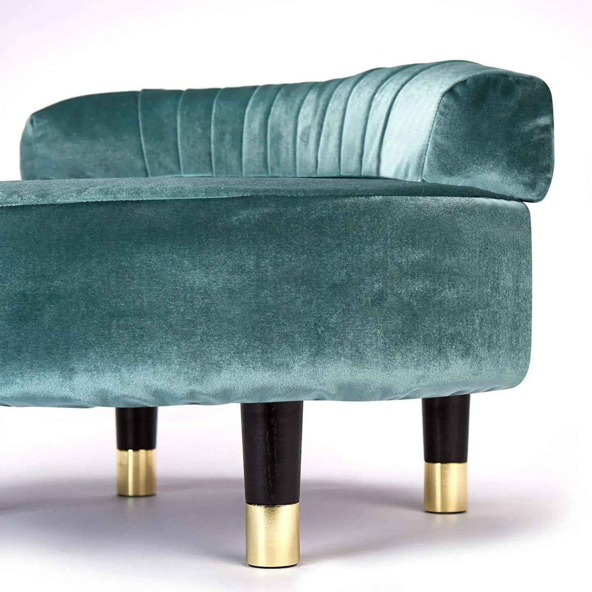 Greta Garbo Turquoise Dog Bed
