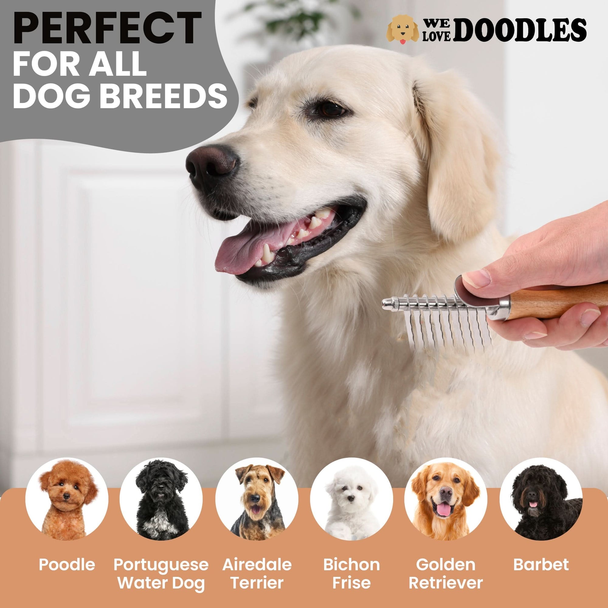 Dematting Rake for Dogs - Dematting Tool