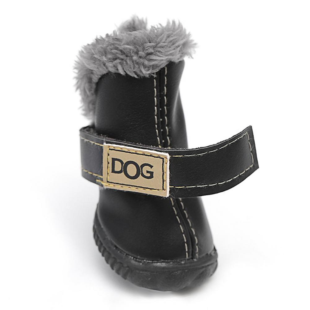 Dog Australia Waterproof Fleece-Lined Warm Dog Snow Boots