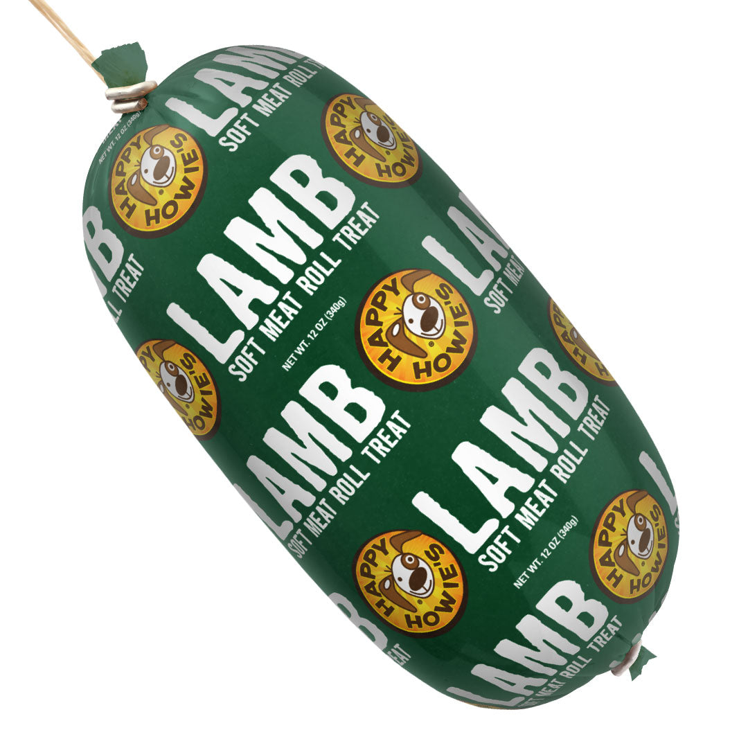 Happy Howies Lamb Meat Roll Dog Treat (12oz)