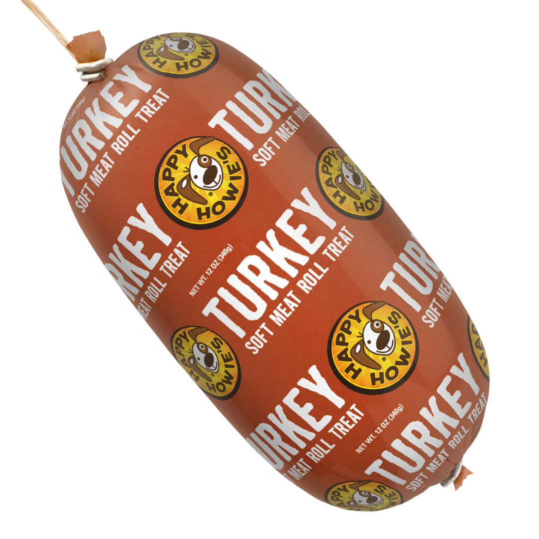 Happy Howies Turkey Meat Roll Dog Treat (12oz)