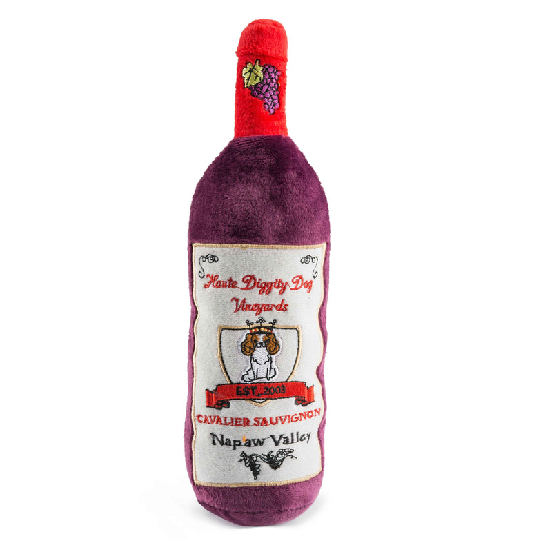 Haute Diggity Dog Cavalier Sauvignon Plush Dog Toy