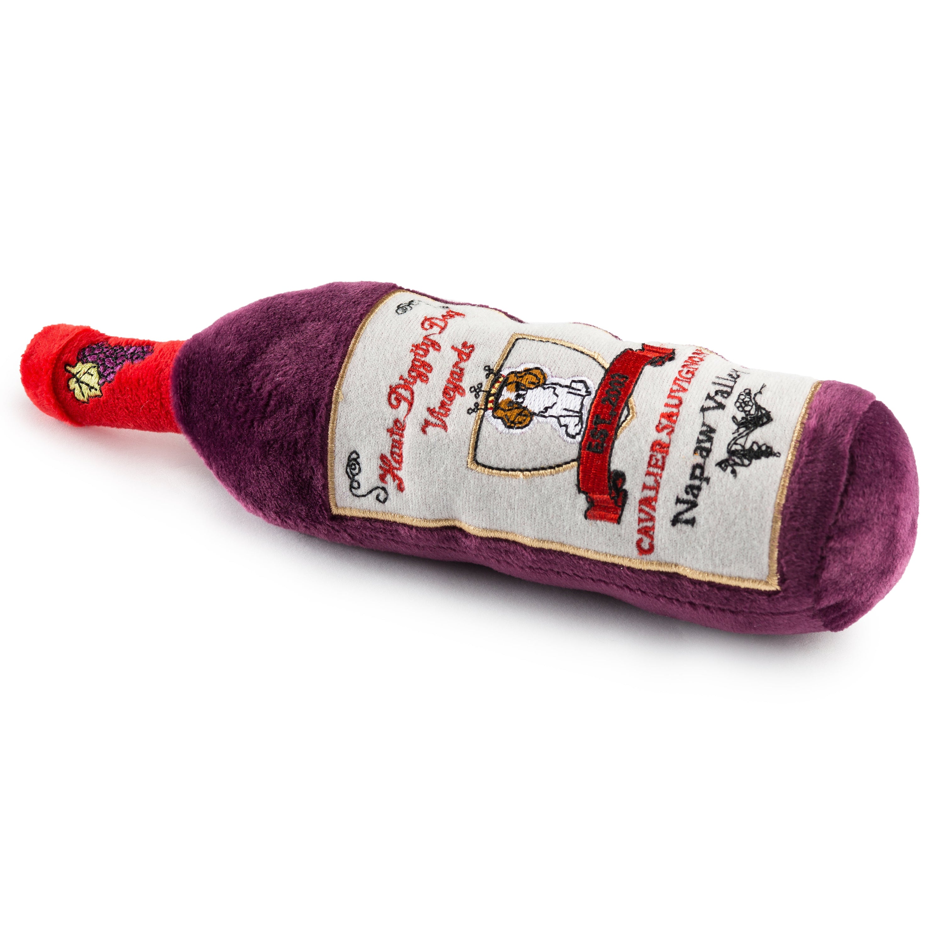 Haute Diggity Dog Cavalier Sauvignon Plush Dog Toy
