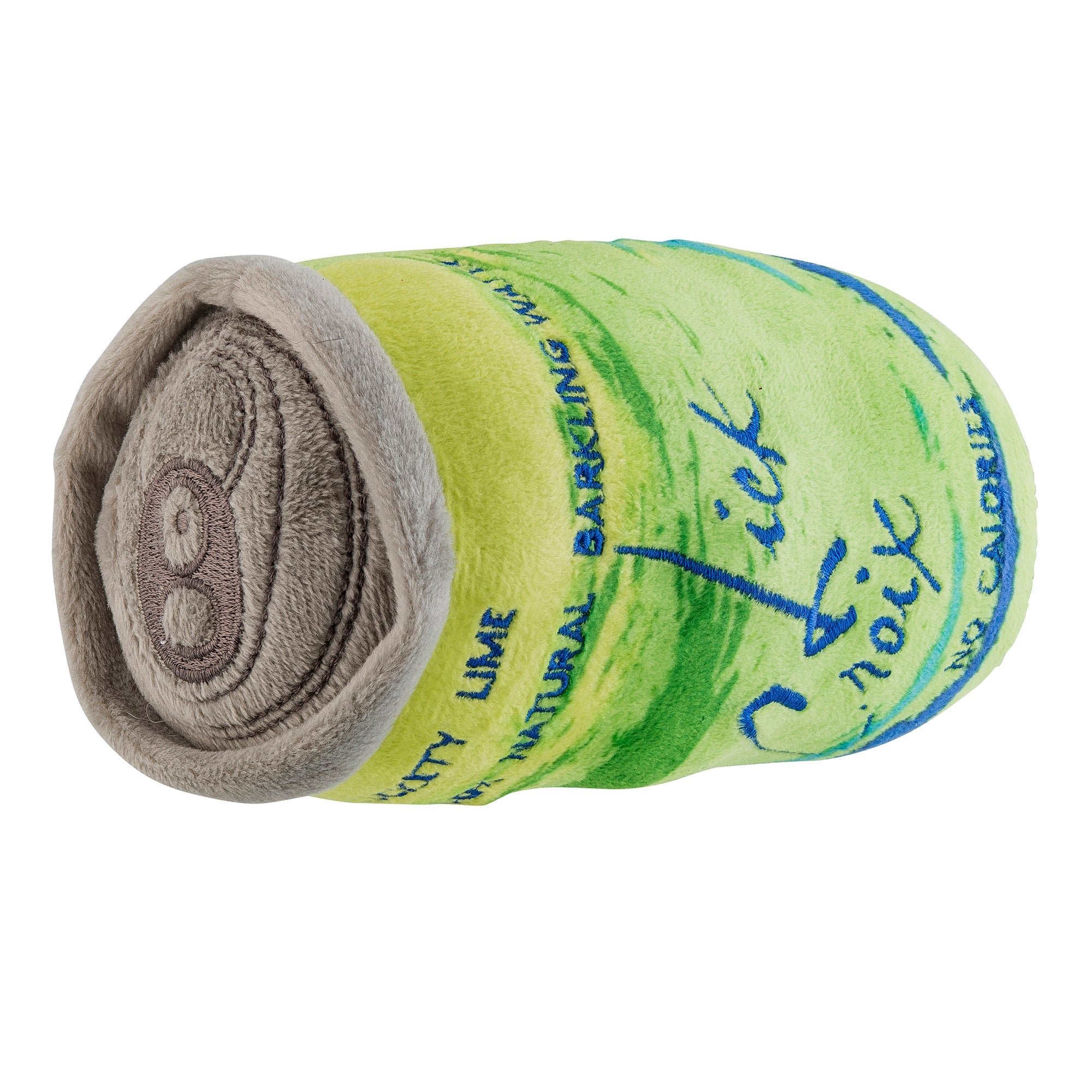Haute Diggity Dog LickCroix Barkling Water Lickety Lime Plush Dog Toy