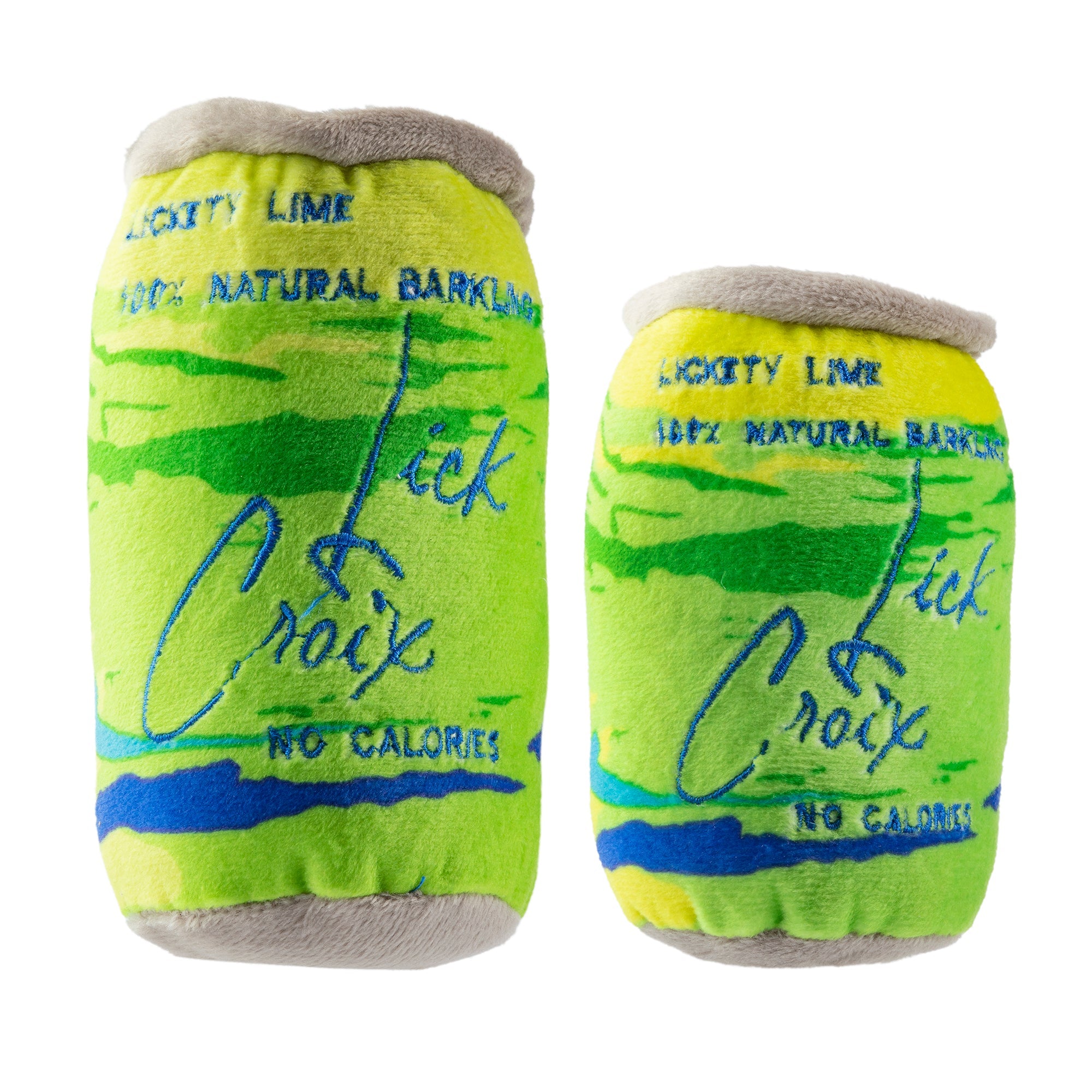 Haute Diggity Dog LickCroix Barkling Water Lickety Lime Plush Dog Toy