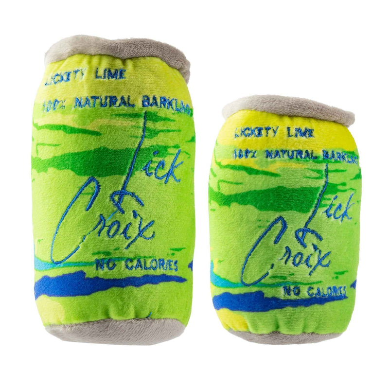 Haute Diggity Dog LickCroix Barkling Water Lickety Lime Plush Dog Toy